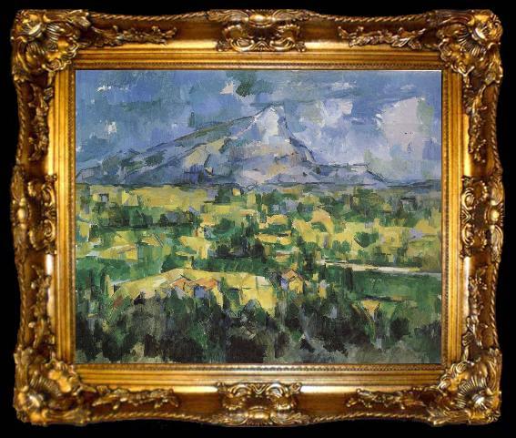 framed  Paul Cezanne Vidocq Hill St, ta009-2